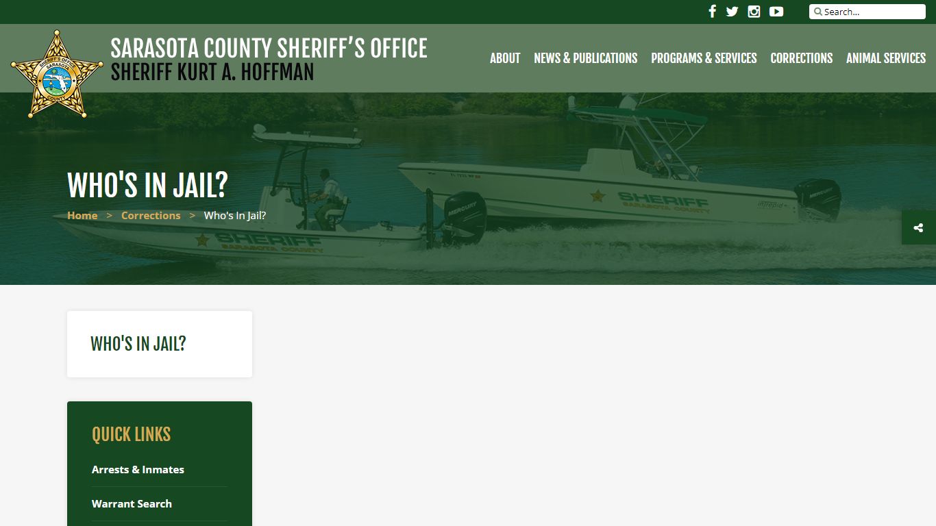 Welcome to Sarasota County Sheriff's, FL